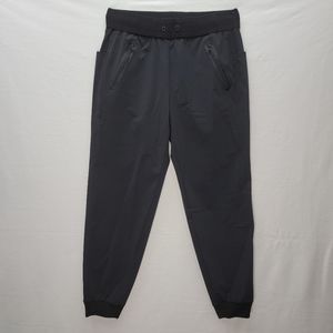 𝅺BLACK NOIR GETAWAY JOGGER PANTS, BLACK, M